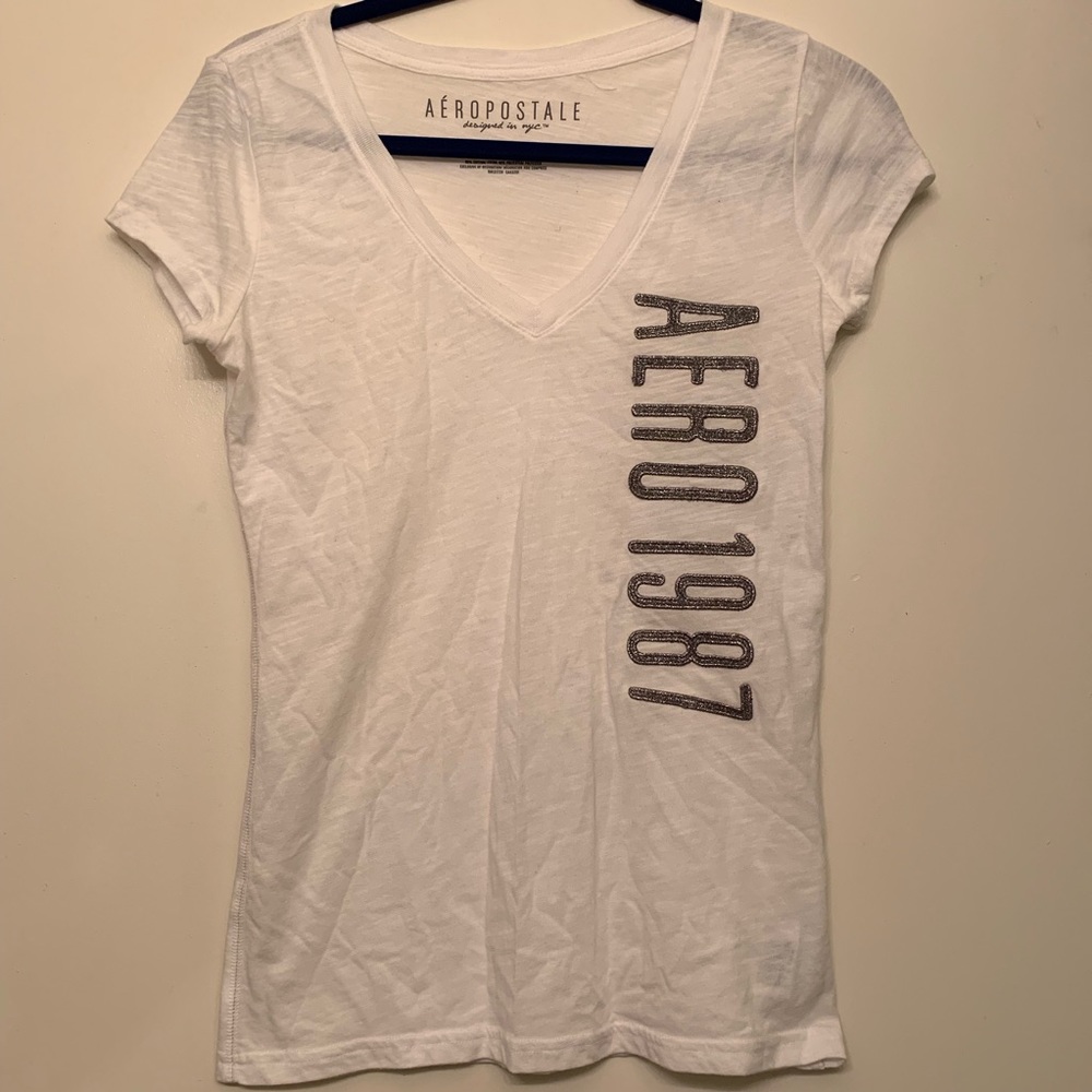 White Aeropostale Shirt